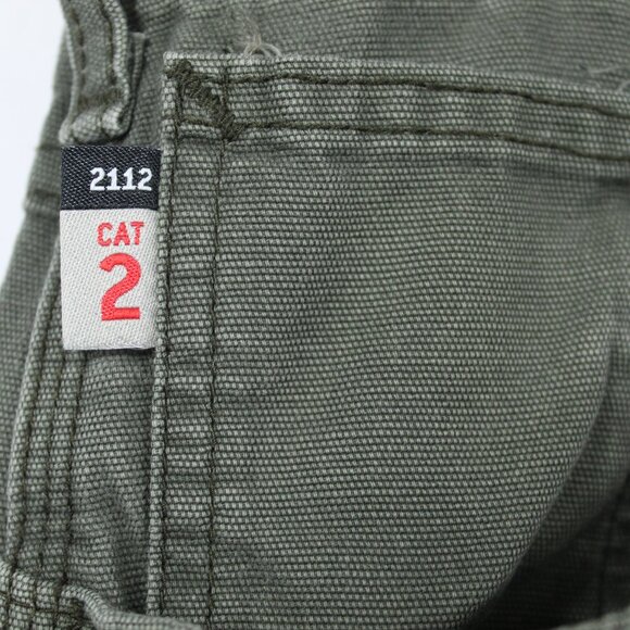 Carhartt FR Flame Resistant CAT 2 Pants Men's 35x30 Green FRB159 MOS Utility - Picture 4 of 9